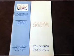 1969 Cessna F172 Owner's Manual